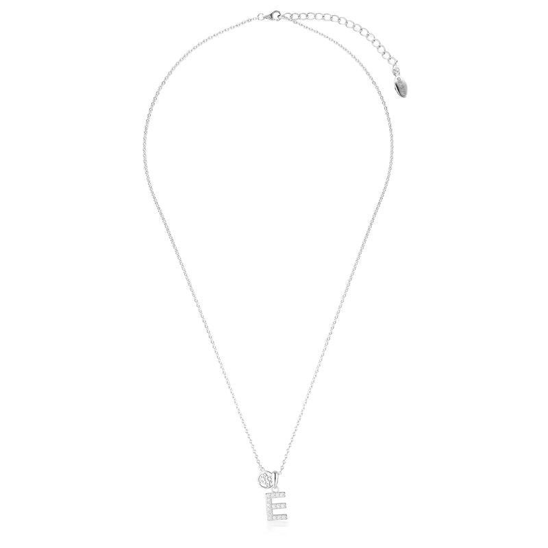 Georgini Luxury Letters E Initial Pendant - Silver