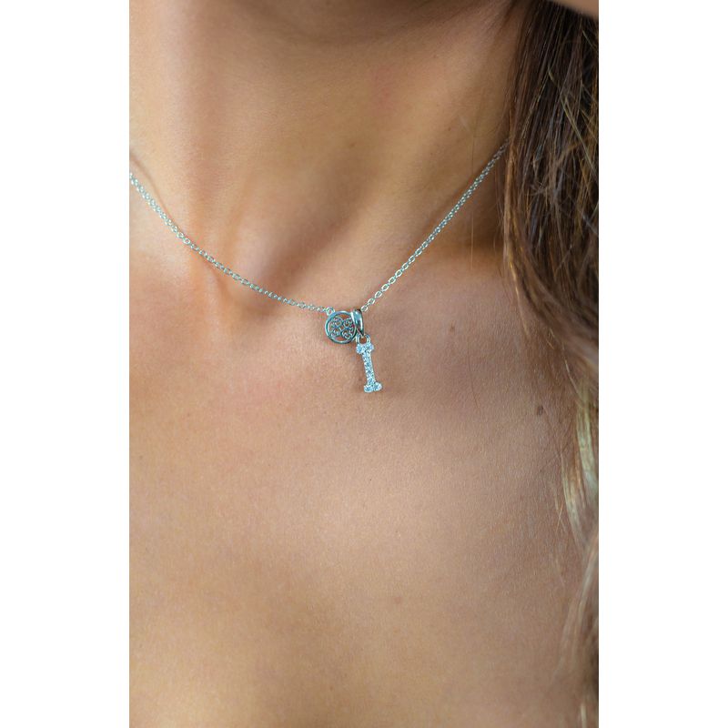 Georgini Luxury Letters I Initial Pendant - Silver