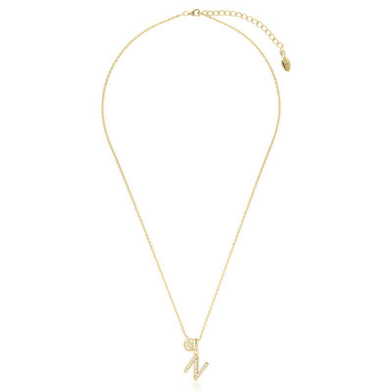 Georgini Luxury Letters N Initial Pendant - Gold