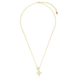 Georgini Luxury Letters N Initial Pendant - Gold