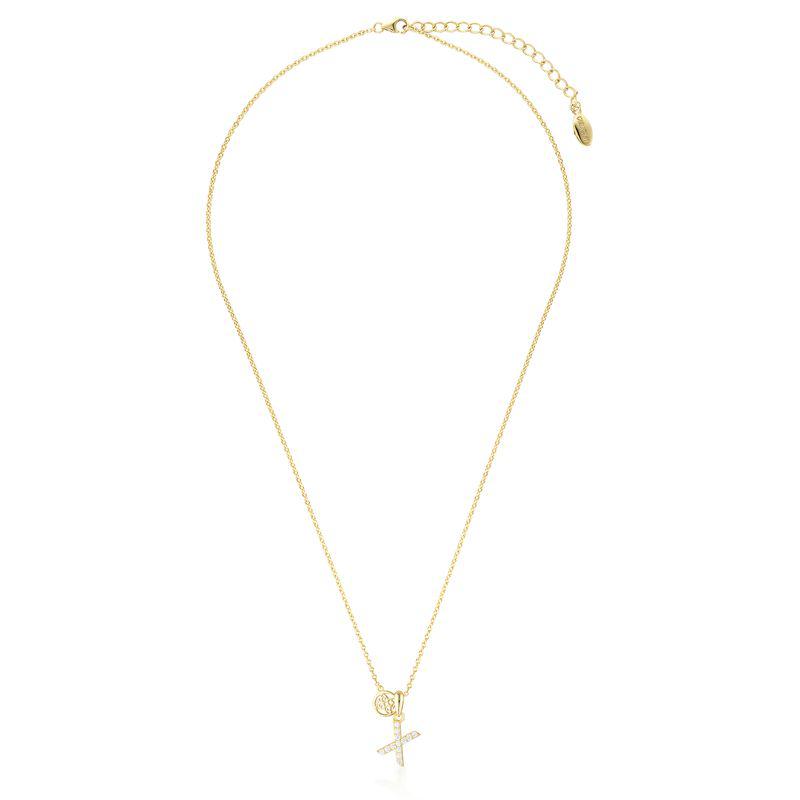 Georgini Luxury Letters X Initial Pendant - Gold
