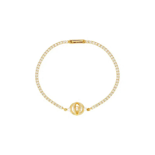 Georgini Majesty Freshwater Pearl Bracelet - Gold