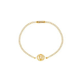 Georgini Majesty Freshwater Pearl Bracelet - Gold