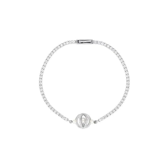 Georgini Majesty Freshwater Pearl Bracelet - Silver