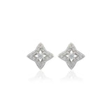 Georgini Midnight Velvet Fairwater Petite Stud Earrings - Silver