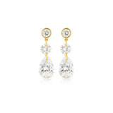 Georgini Mirage Augusta Earrings - Gold