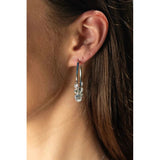 Georgini Mirage Edith Hoop Earrings - Silver