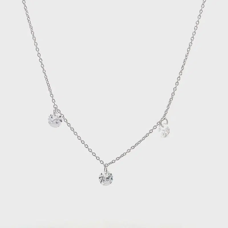 Georgini Mirage Ethereal Necklace - Silver