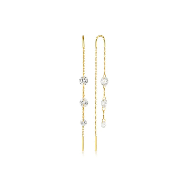 Georgini Mirage Ethereal Threader Earrings - Gold