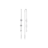 Georgini Mirage Ethereal Threader Earrings - Silver