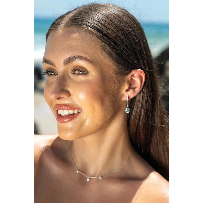 Georgini Mirage Mossman Earrings - Silver