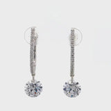 Georgini Mirage Mossman Earrings - Silver