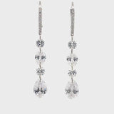 Georgini Mirage Olga Earrings - Silver