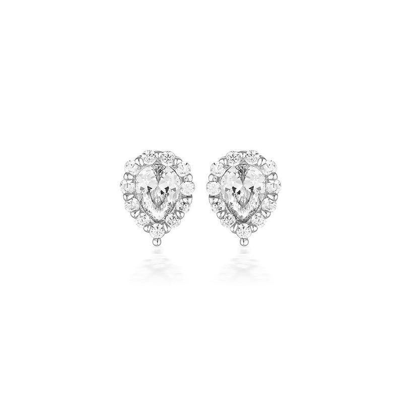 Georgini Monaco Silver Stud Earrings