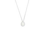 Georgini Opal Glow Rozelle Pendant - Silver