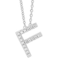 Georgini Petite Initial F Silver