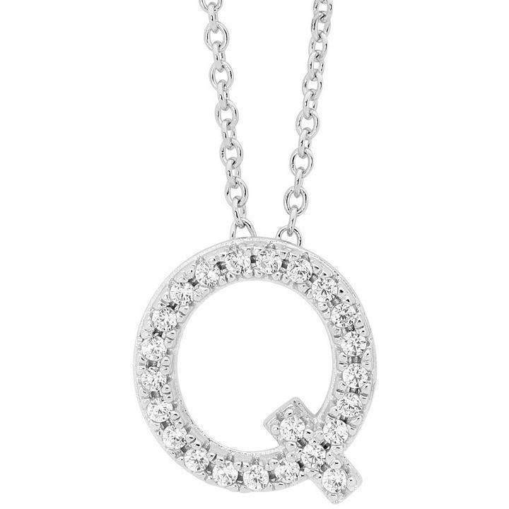 Georgini Petite Initial Q Silver