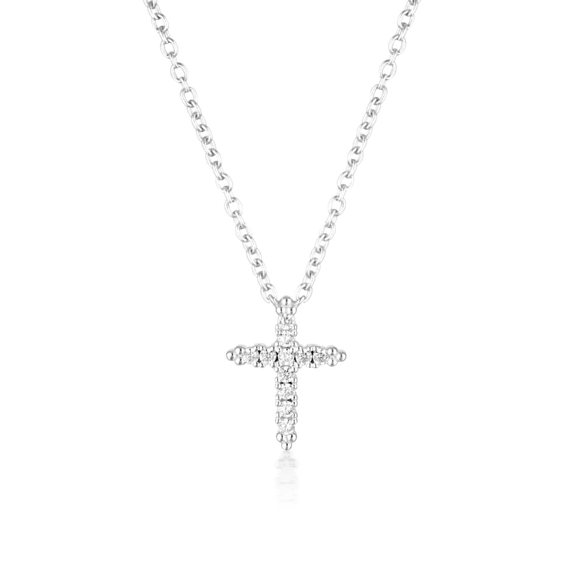 Georgini Rock Star Cross Silver Pendant