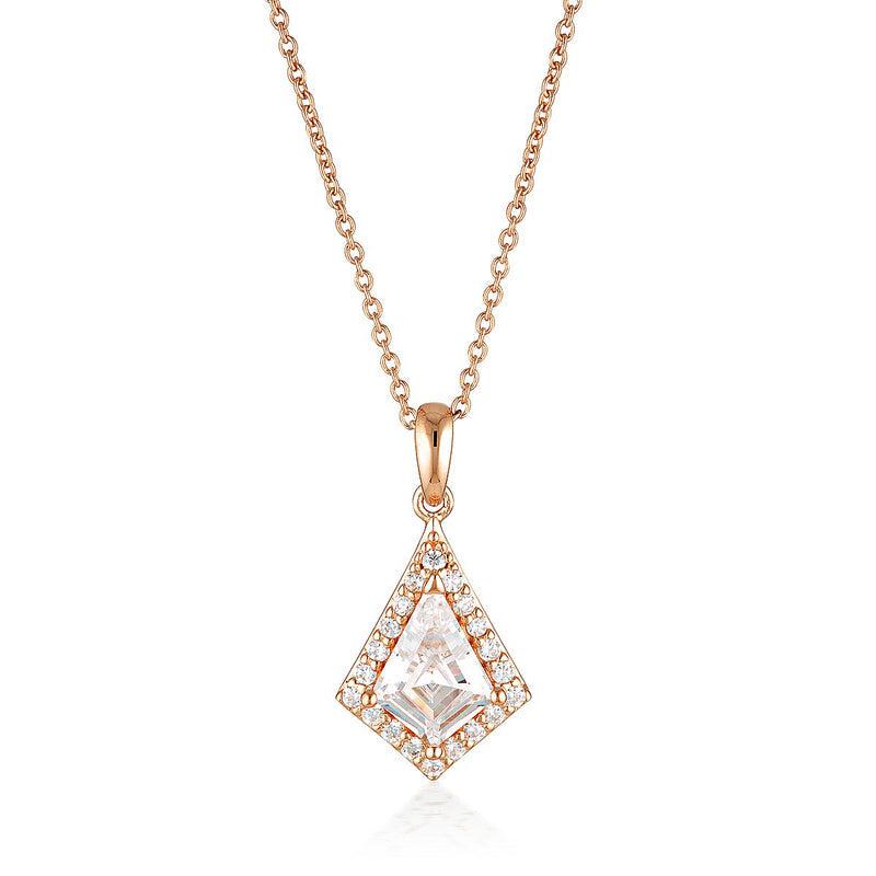 Georgini Rock Star Shield Rose Gold Pendant