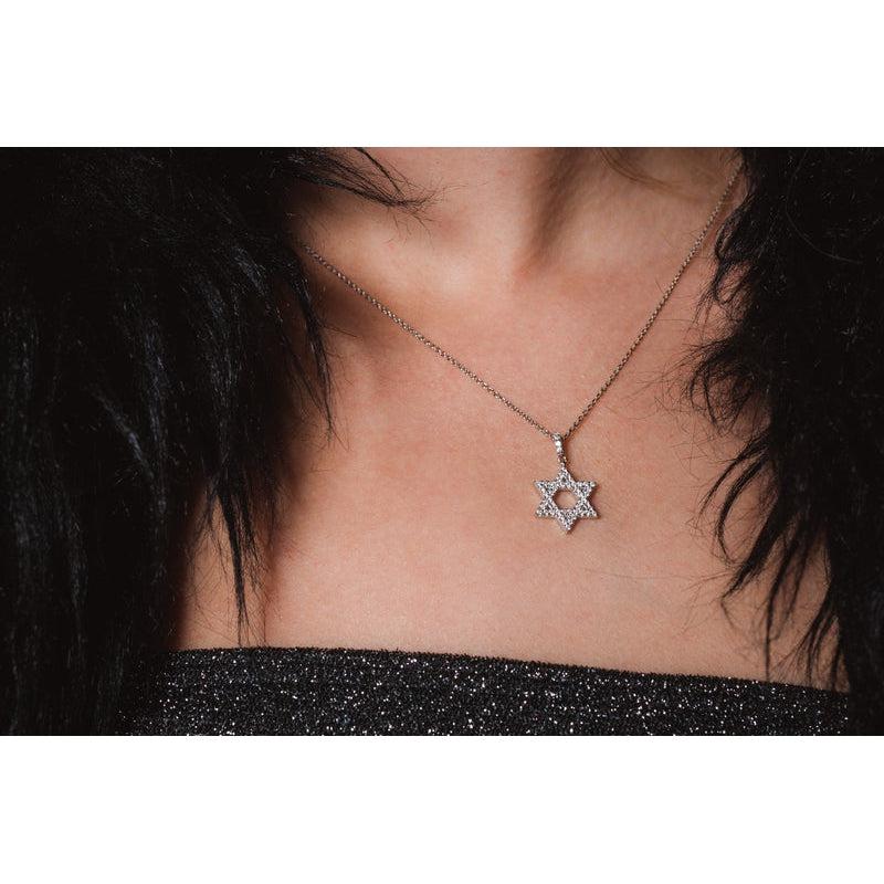 Georgini Rock Star of David Silver Pendant
