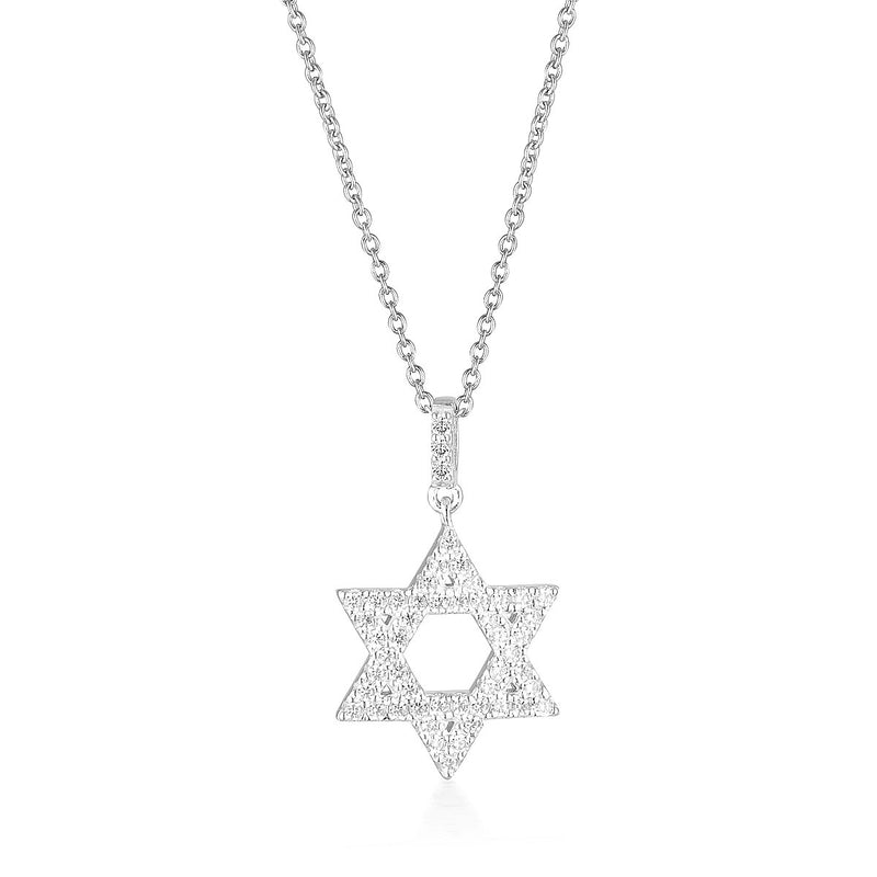 Georgini Rock Star of David Silver Pendant