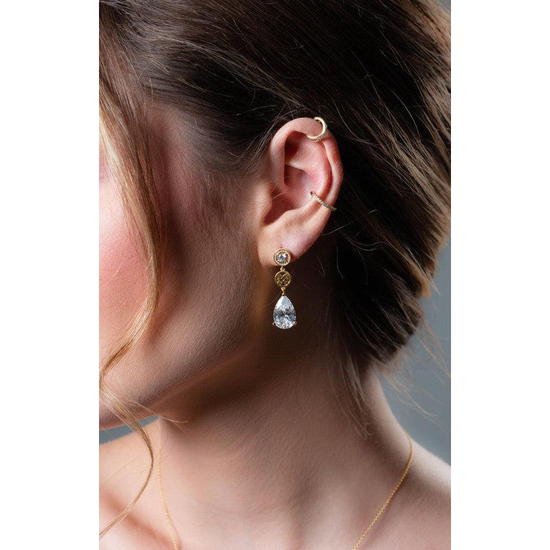 Georgini Signature Memento Earrings - Gold