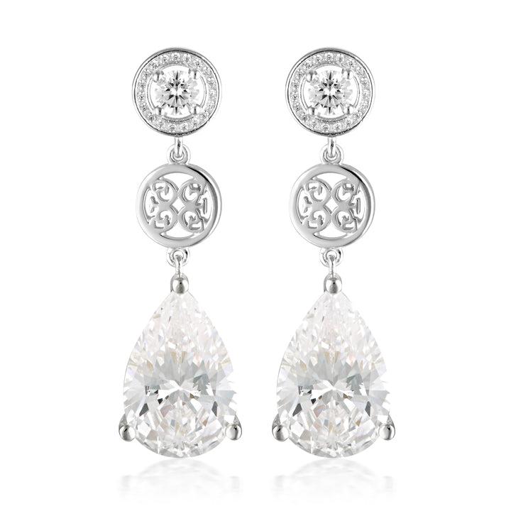Georgini Signature Memento Earrings - Silver
