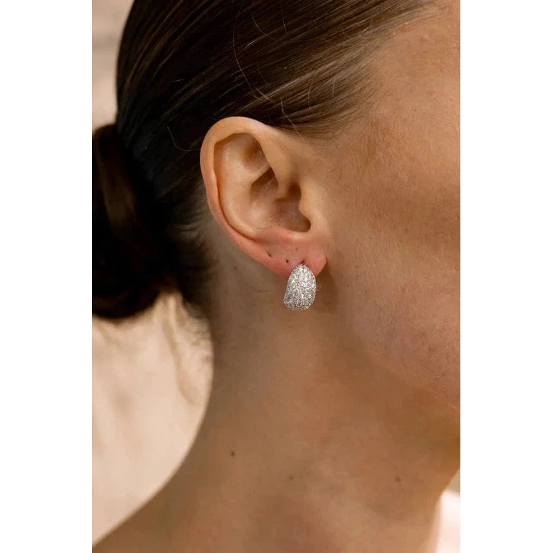 Georgini Sydney Soiree Double Bay Earrings - Silver