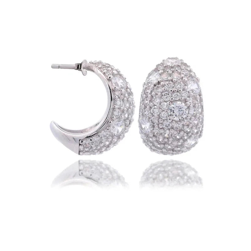 Georgini Sydney Soiree Double Bay Earrings - Silver