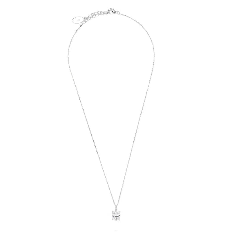 Georgini Sydney Soiree Elaine Cushion Cut Pendant - Silver