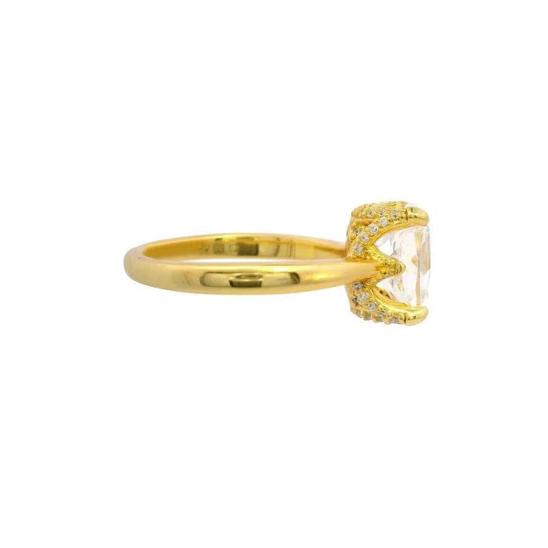 Georgini Sydney Soiree Elaine Cushion Cut Ring - Gold