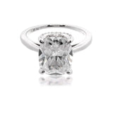 Georgini Sydney Soiree Elaine Cushion Cut Ring - Silver