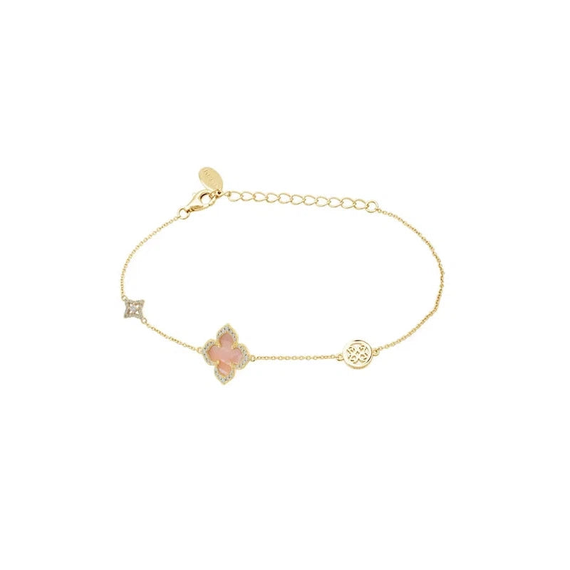 Georgini Sydney Soiree Fairwater Mother of Pearl Bracelet - Gold