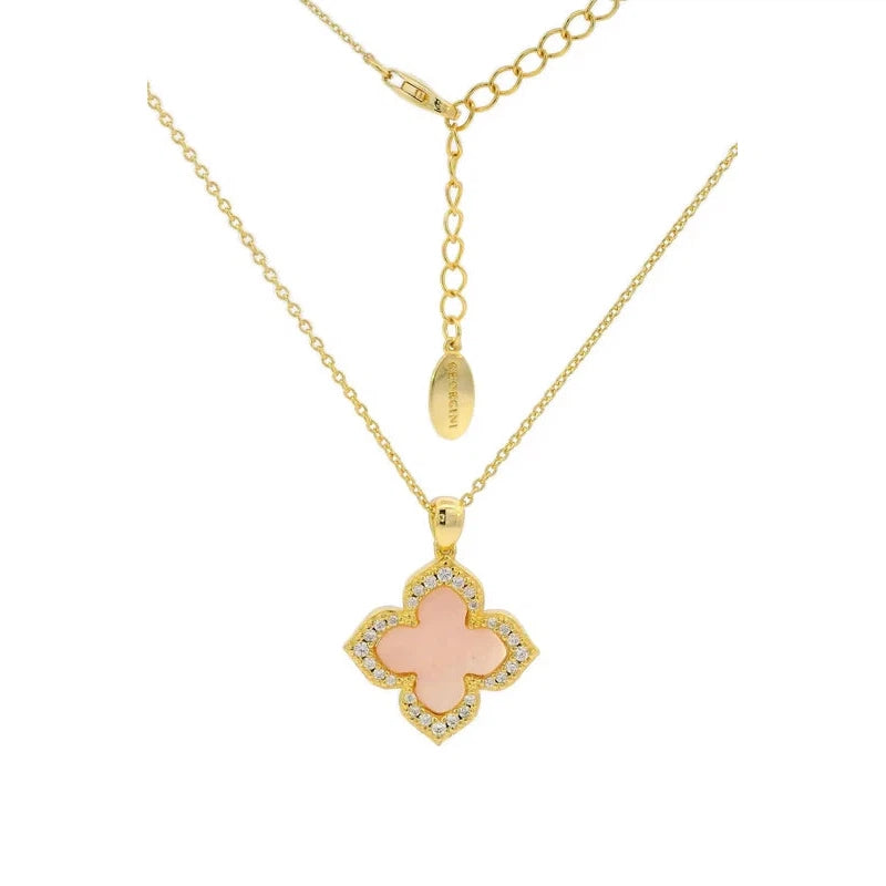 Georgini Sydney Soiree Fairwater Mother of Pearl Pendant - Gold