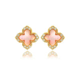 Georgini Sydney Soiree Fairwater Mother of Pearl Sud Earrings - Gold