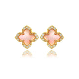 Georgini Sydney Soiree Fairwater Mother of Pearl Sud Earrings - Gold