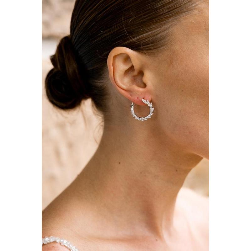 Georgini Sydney Soirée Point Piper Hoop Earrings