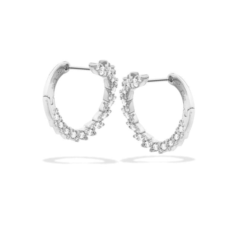 Georgini Sydney Soirée Point Piper Hoop Earrings