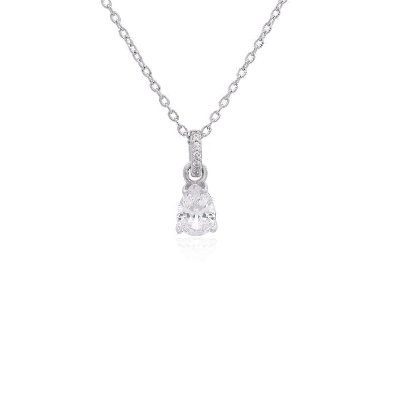 Georgini Wisteria Silver Pendant