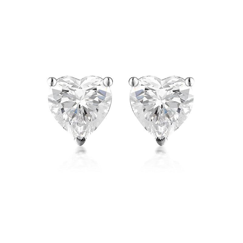 Georgini aurora first blush silver earrings