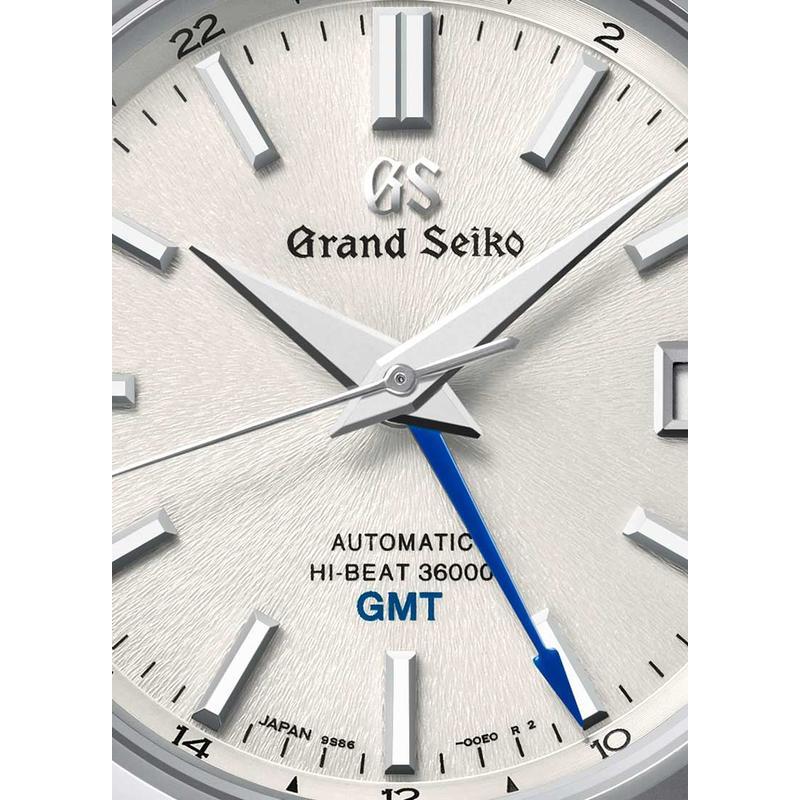 Grand Seiko Heritage SBGJ201 Men's Hi-Beat GMT Stainless Steel Watch