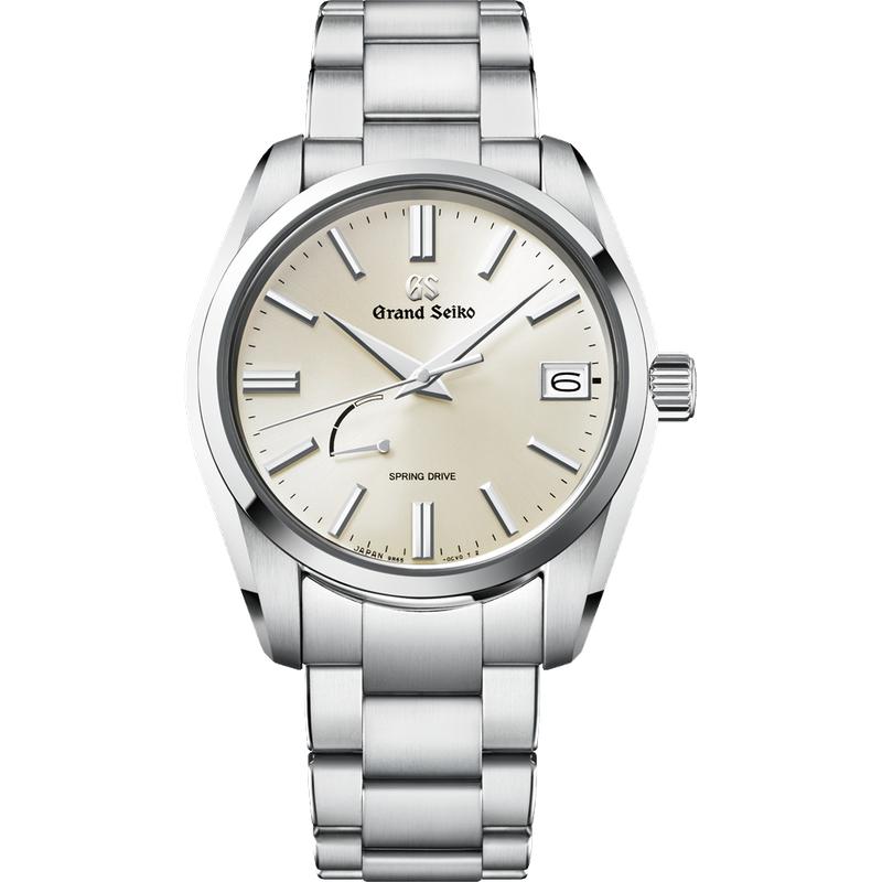 Grand Seiko Heritage SBGA437 Men's Spring Drive 40mm Stainless Steel Watch