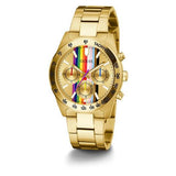Guess Altitude Gold Tone Multi-Function Gents Watch GW0434G1