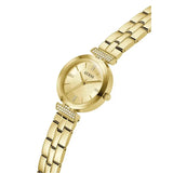 Guess Array Champagne Dial Analogue Watch