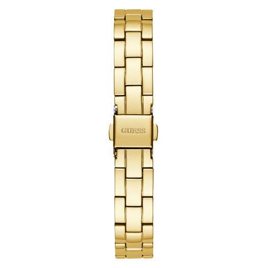 Guess Brilliant Gold Tone Analog Ladies Watch GW0384L2