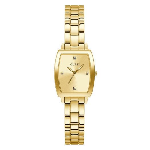 Guess Brilliant Gold Tone Analog Ladies Watch GW0384L2