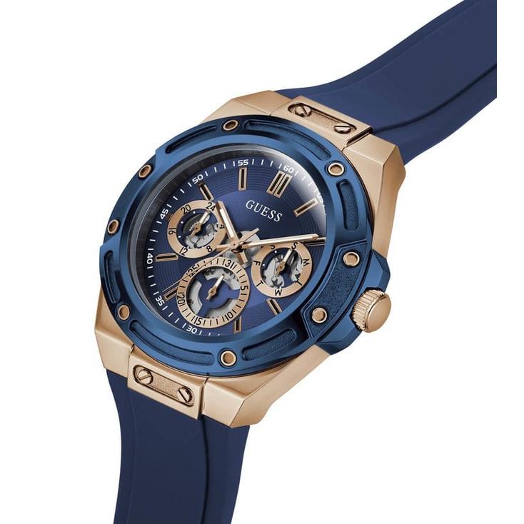 Guess Carver Men's Multifunction Watch Rose Gold