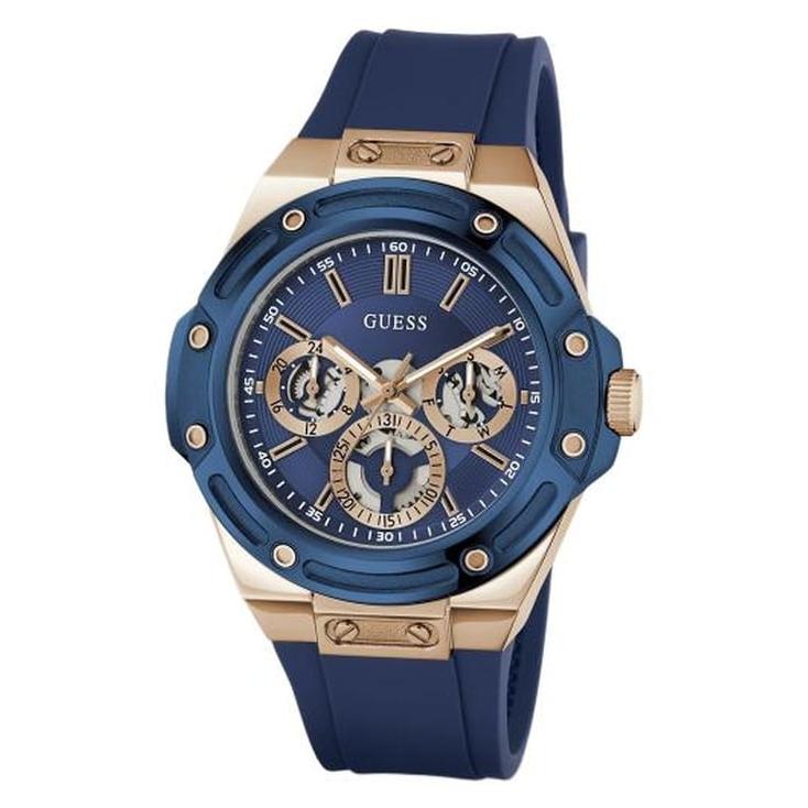 Guess Carver Men's Multifunction Watch Rose Gold
