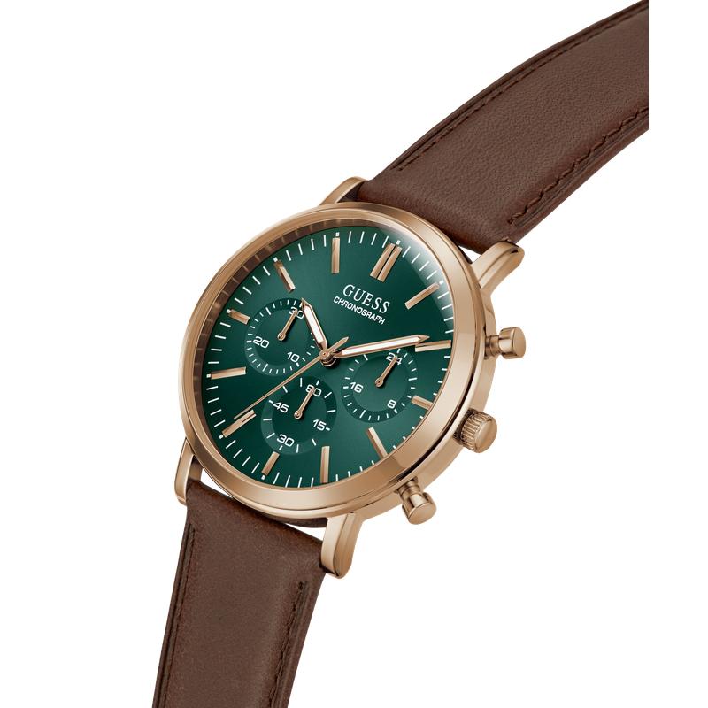 Guess Cassian Men's Chronograph Watch Rose Gold