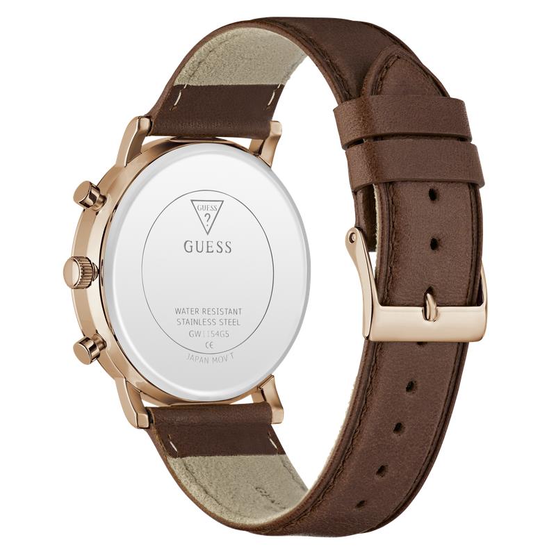 Guess Cassian Men's Chronograph Watch Rose Gold